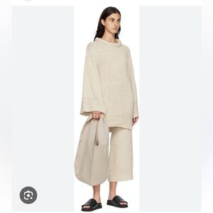 By Malene Birger Beige Wood Simba Lounge Pants Trousers